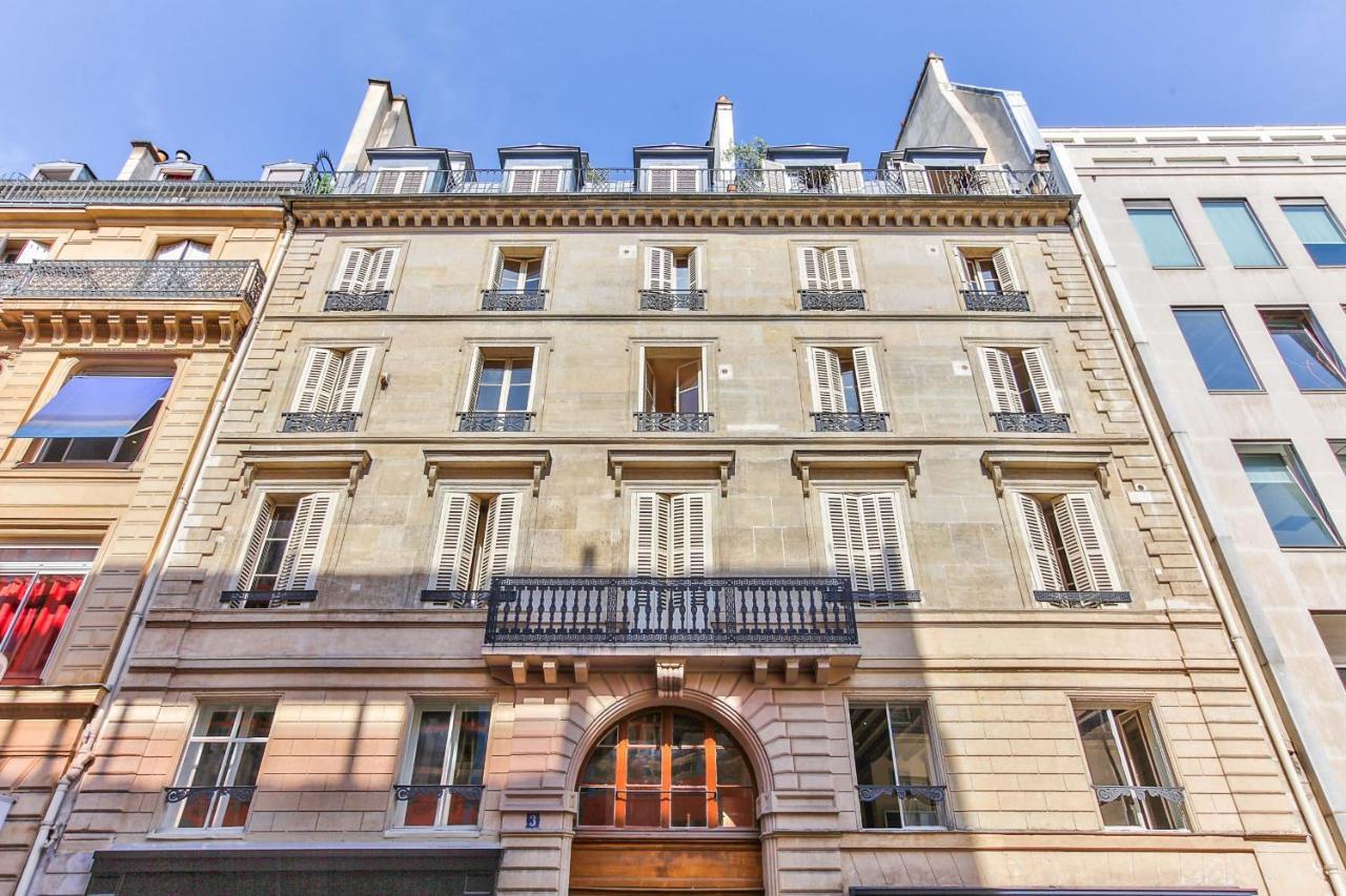43- Parisien Flat Boulevards Eksteriør billede