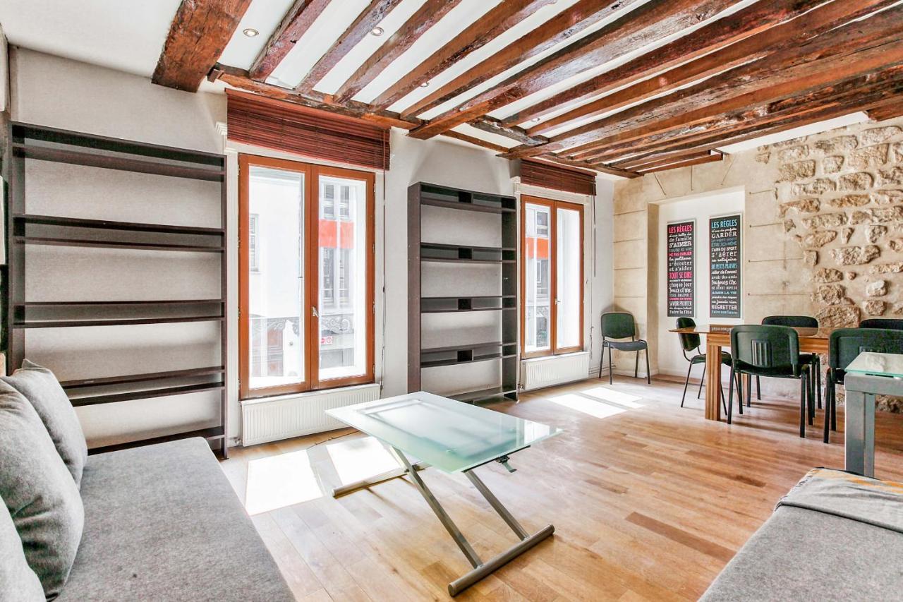 43- Parisien Flat Boulevards Eksteriør billede